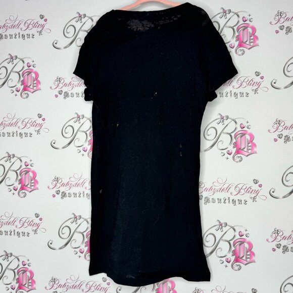 Grateful Dead & Quicksilver Avalon Ballroom Black Shirt skull Ladies Cut /No Tag - Picture 4 of 6